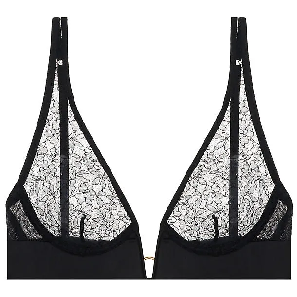 Amaranth 'V' Shoulder Bra