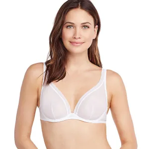 Cotton Mesh Unlined Bra