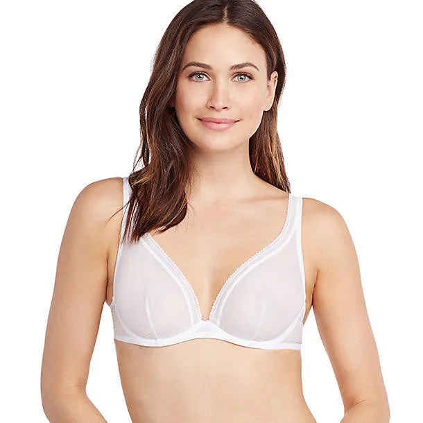 Cotton Mesh Unlined Bra