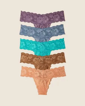 Cutie Lr Thong 5 Pack