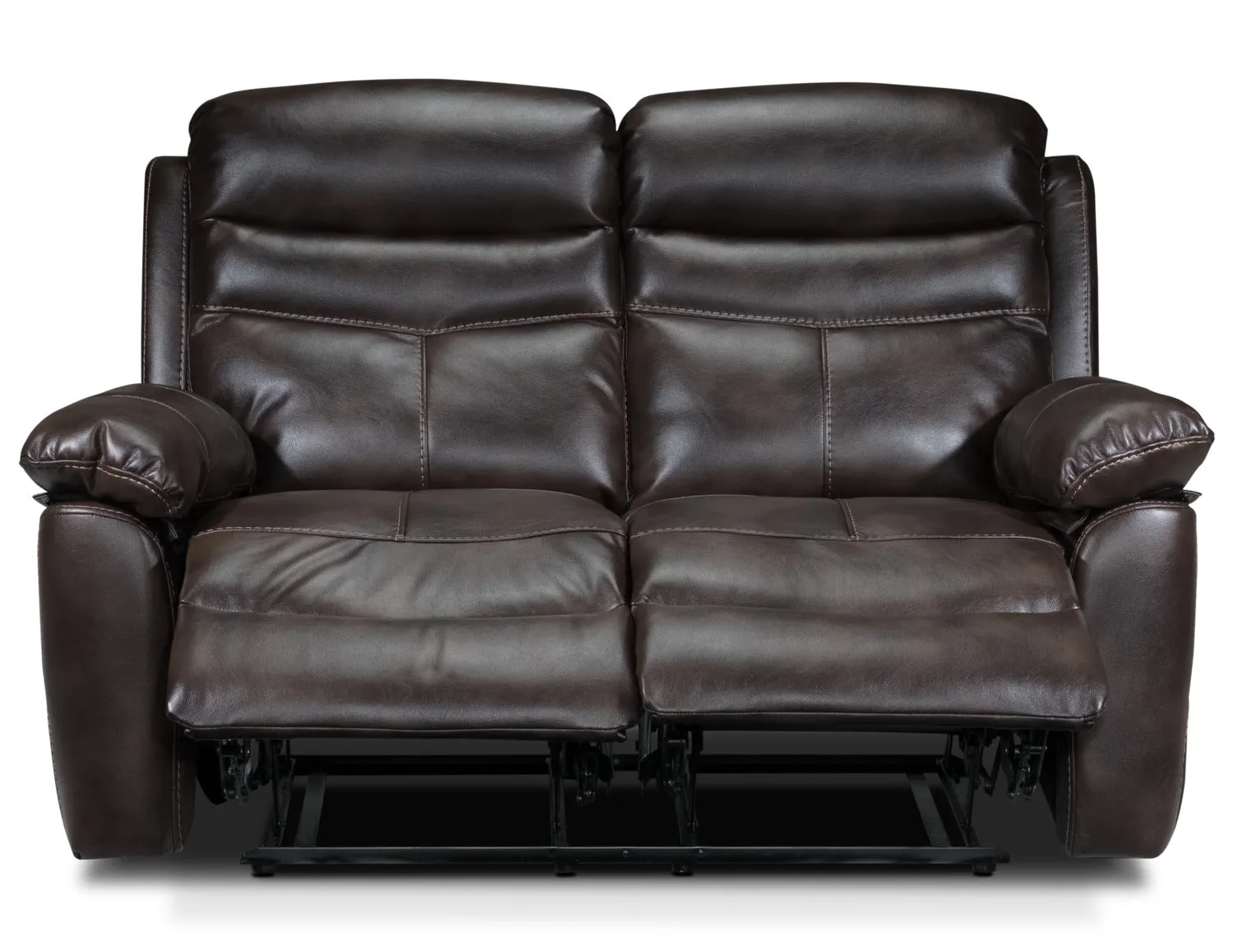 Devon Reclining Loveseat - Brown
