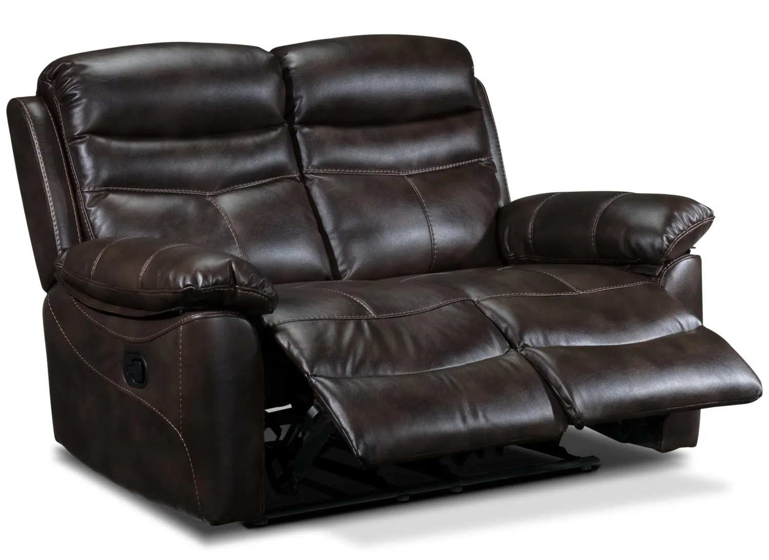 Devon Reclining Loveseat - Brown