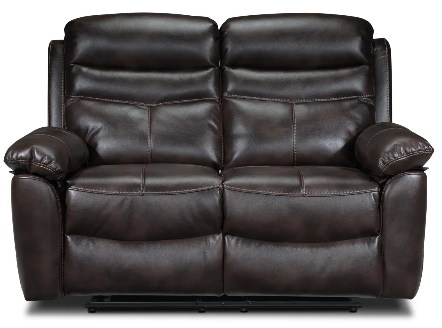 Devon Reclining Loveseat - Brown