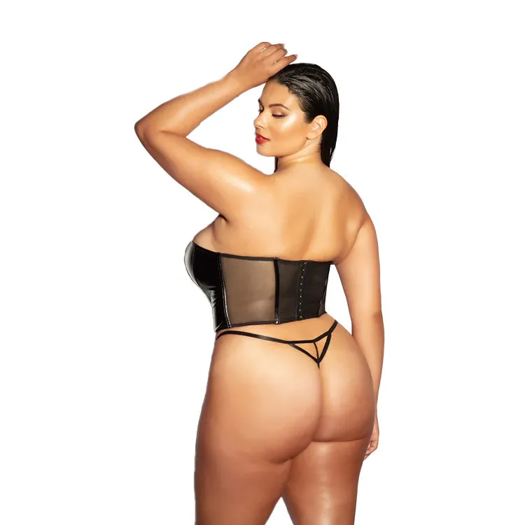 Fetish Rider Bustier Set