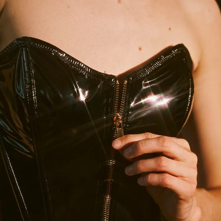 Fetish Rider Bustier Set