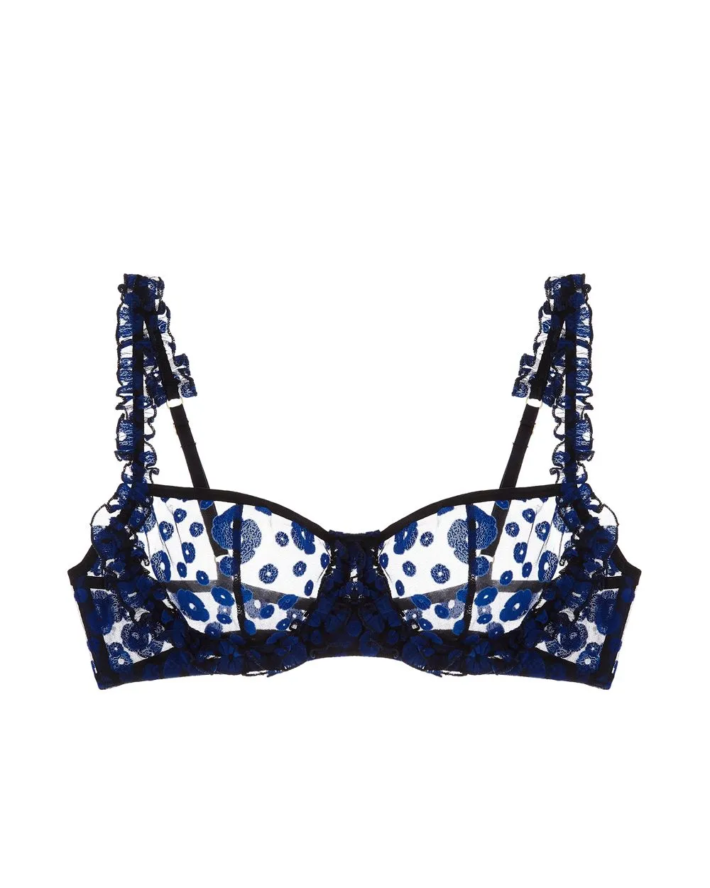 Hortensia Ruffled Underwire Bra