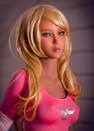 Jennifer Gymnast Sex Doll  61.8IN 61.7LB Wheat-colored Skin With Long Blonde Curly Hair 【US Stock Available ONLY】