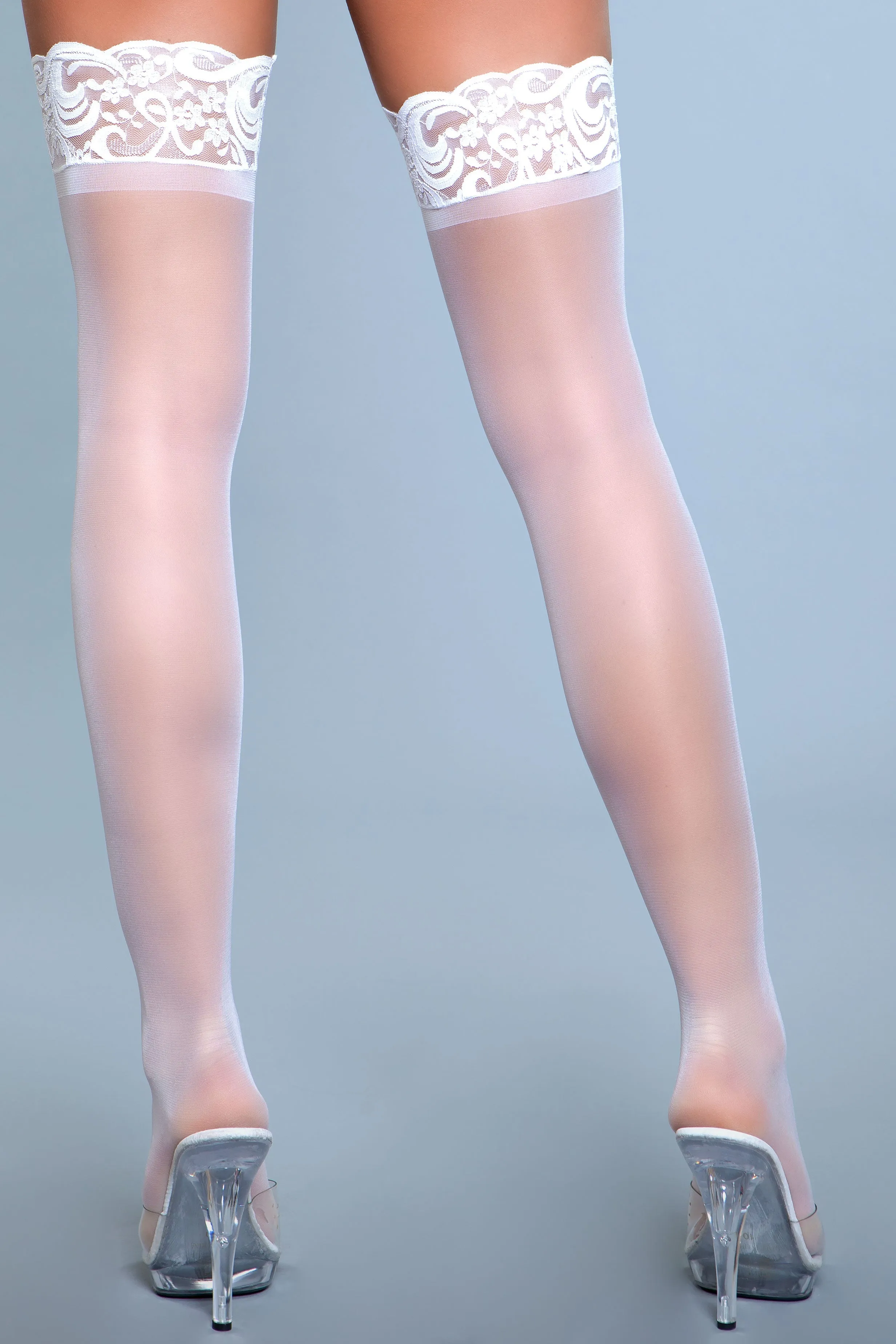 Lace It Over It Thigh Highs
