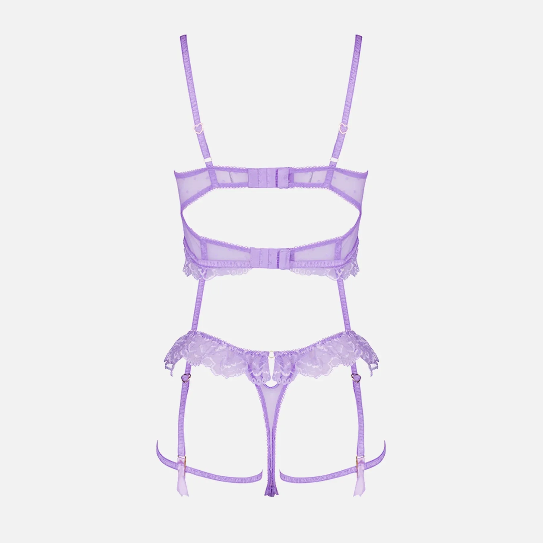 Lights On Lingerie Set