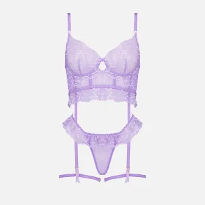Lights On Lingerie Set