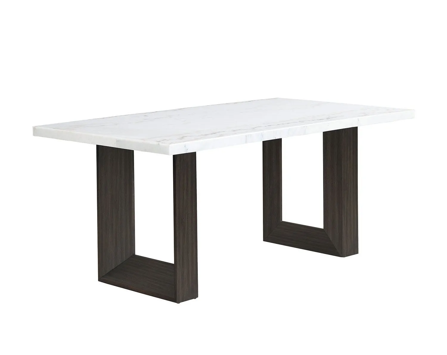 Maeve 5-Piece Dining Set - Grey, Espresso