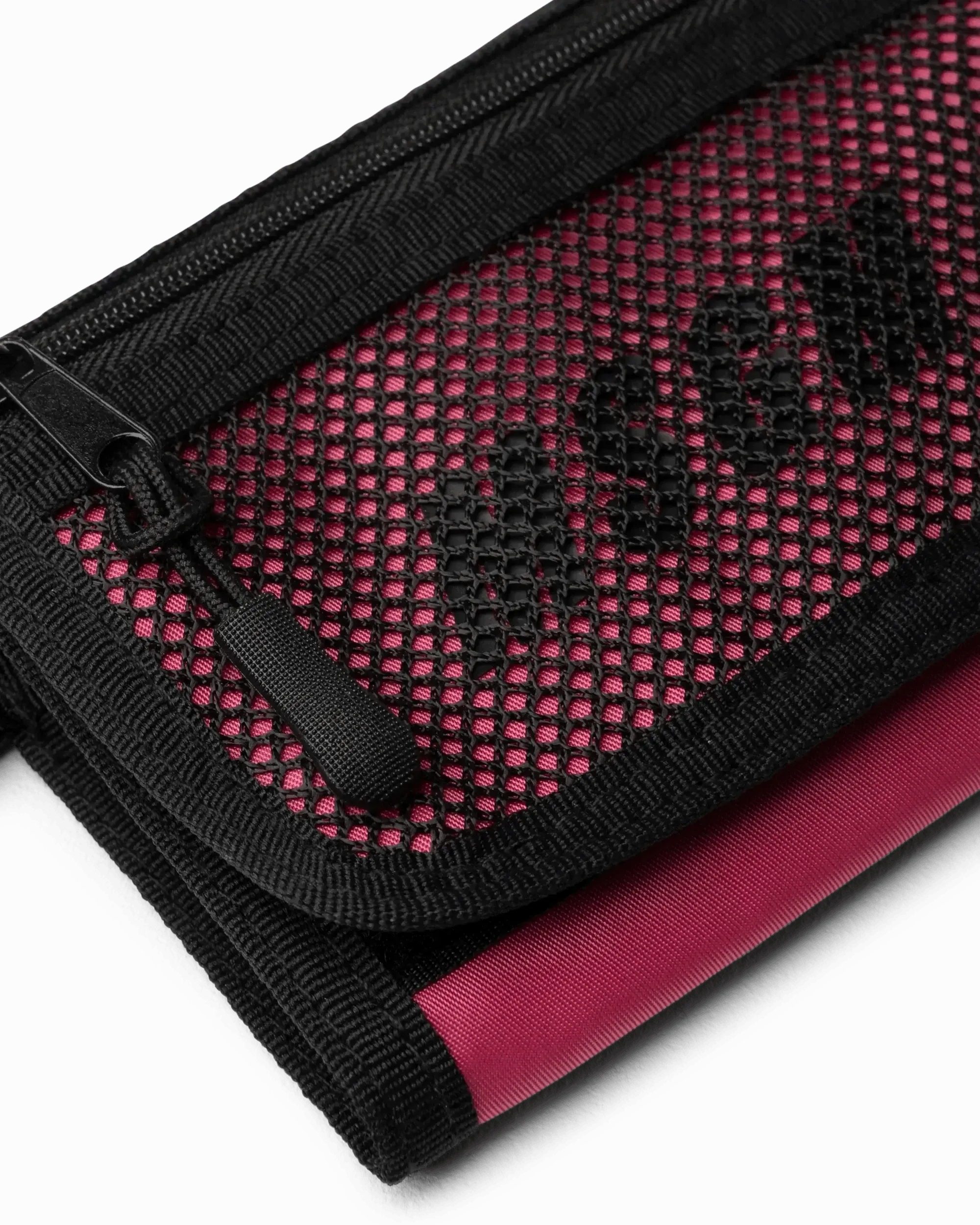 Mesh Front Velcro Wallet
