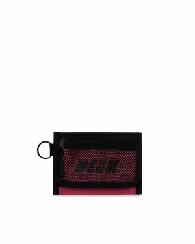 Mesh Front Velcro Wallet