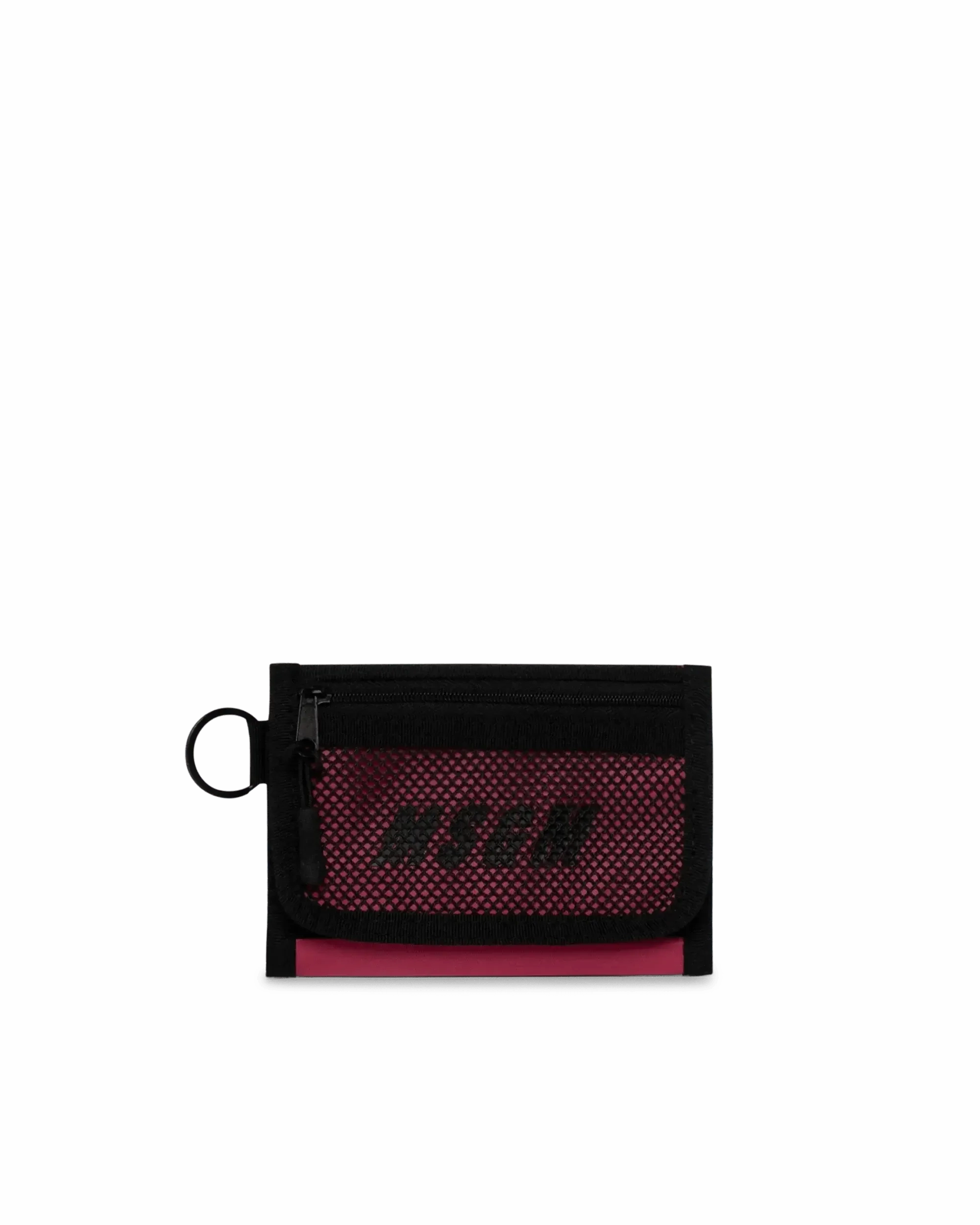 Mesh Front Velcro Wallet
