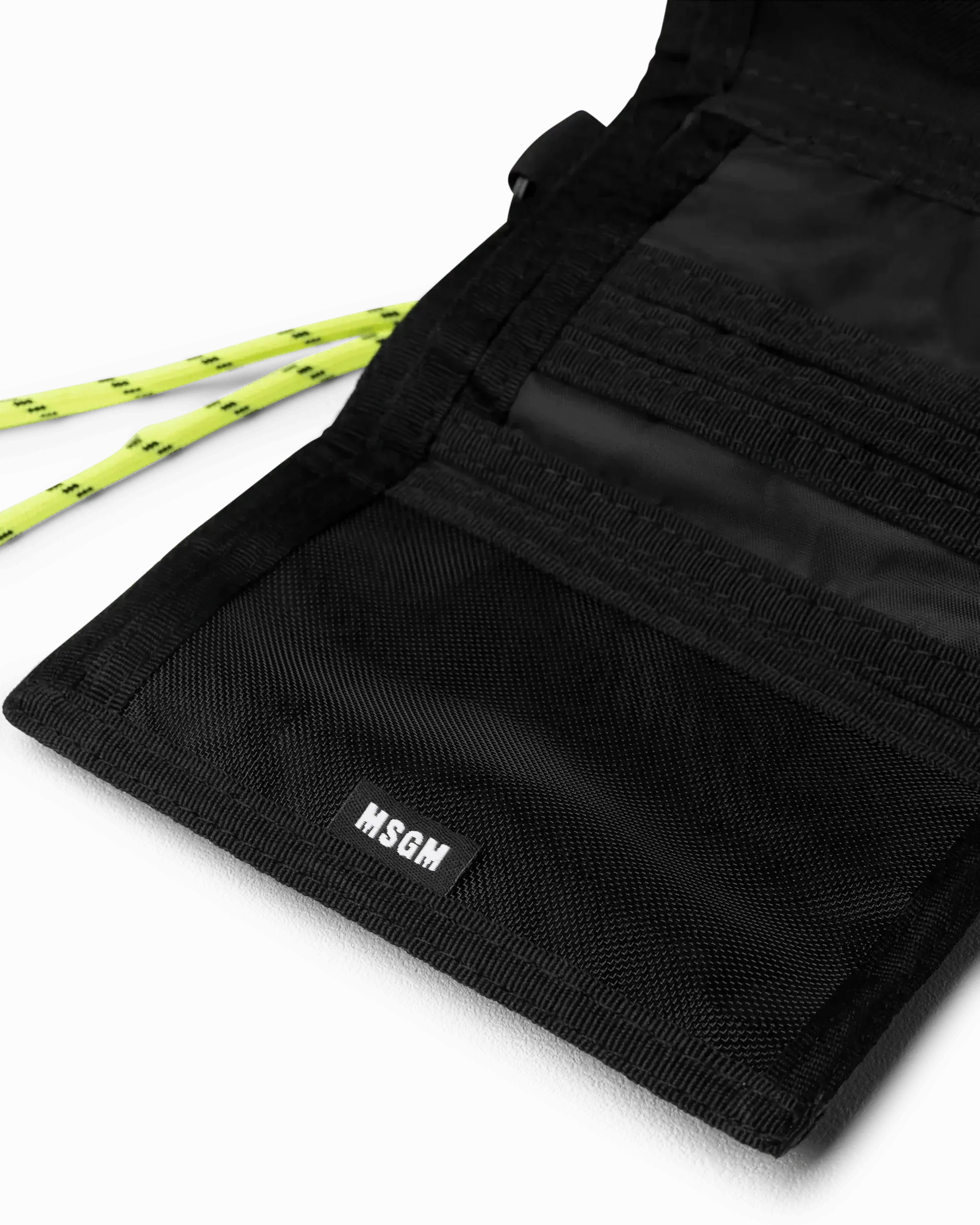 Mesh Front Velcro Wallet