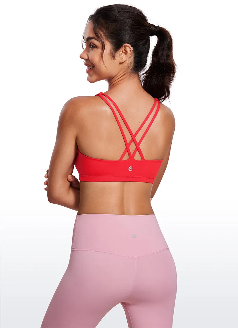 Nakedfeel Bra Cross Back Low Cut