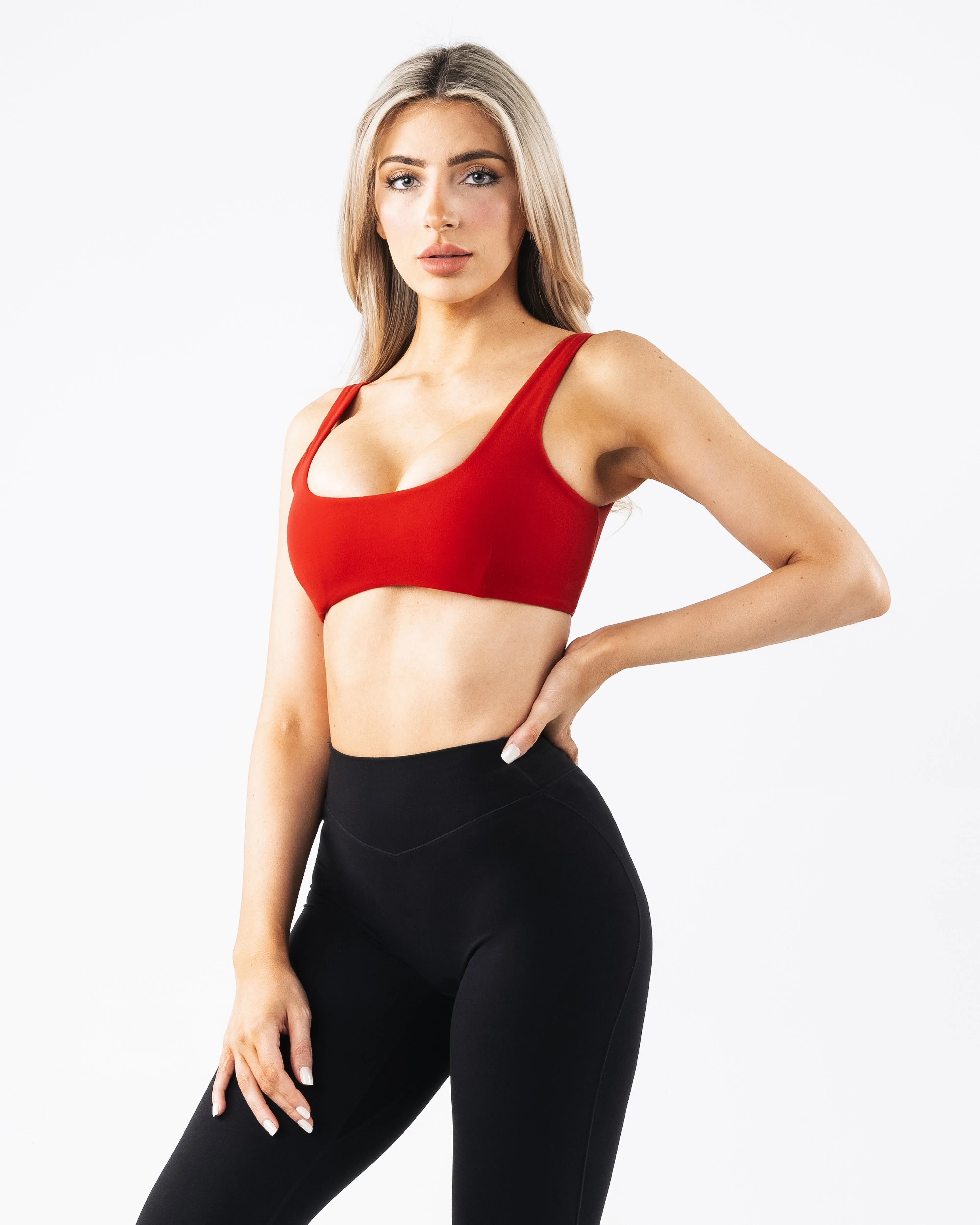 Olivia Sculpt Bra - Carmine