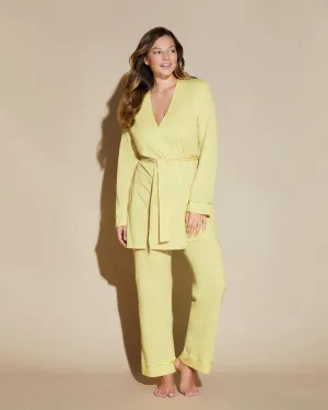 Pigiama Curvy 3 Pezzi Con Vestaglia