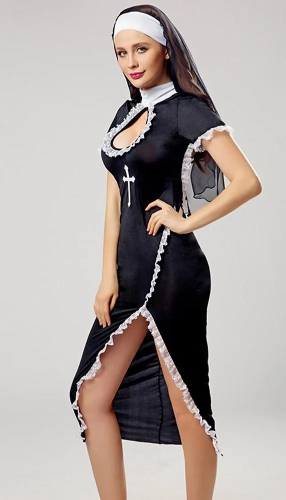 Sexy Adult Nun Costume