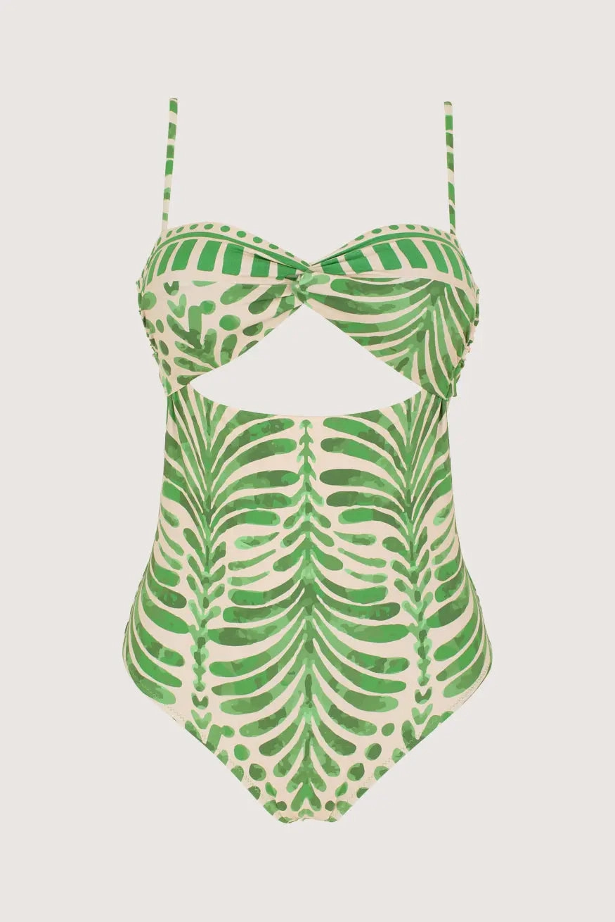 VENECIA BANDEAU ONE-PIECE SWIMSUIT