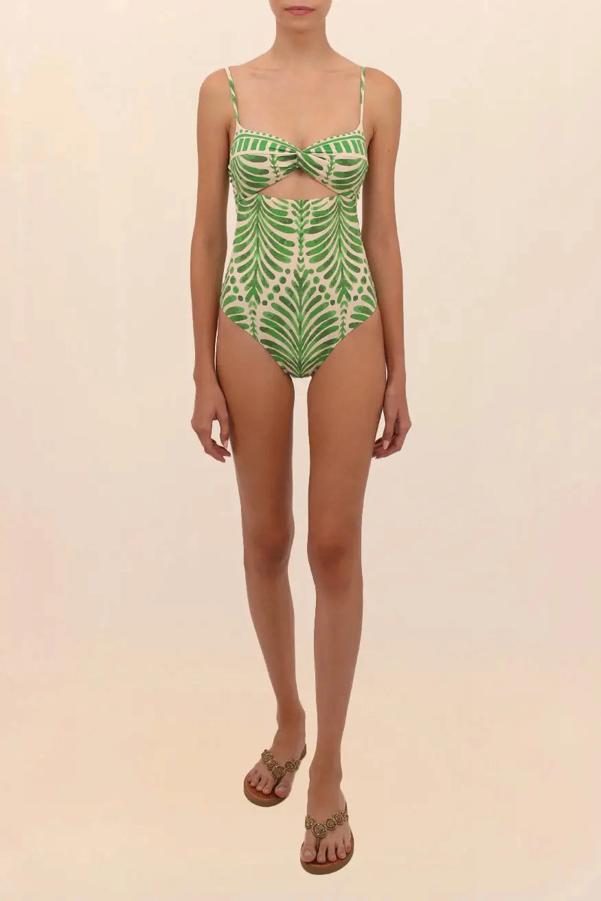 VENECIA BANDEAU ONE-PIECE SWIMSUIT