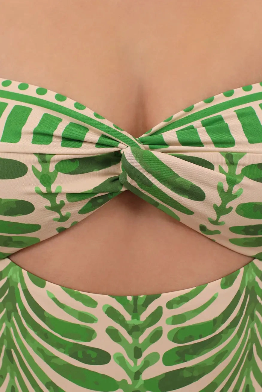 VENECIA BANDEAU ONE-PIECE SWIMSUIT